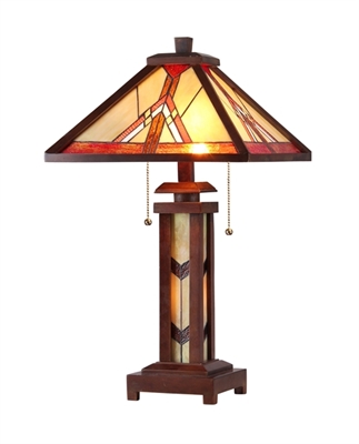 Picture of CH33429WM15-DT3 Double Lit Table Lamp