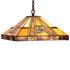 CHLOE Lighting ELY Tiffany-style 2 Light Hanging Pendant Fixture