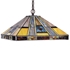 CHLOE Lighting ELY Tiffany-style 2 Light Hanging Pendant Fixture