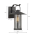 Picture of CH2D075BK14-OD1 Out Door Wall Sconce