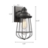 Picture of CH2D081BK12-OD1 Out Door Wall Sconce