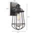 Picture of CH2D081BK16-OD1 Out Door Wall Sconce