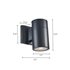 Picture of CH2S084BK06-ODL LED Outdoor Sconce