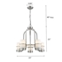 Picture of CH2R001BN22-UC5 Large Chandelier