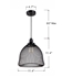 Picture of CH8D310BK11-DP1 Mini Pendant