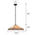 Picture of CH3T318IM18-DH2 Ceiling Pendant Fixture