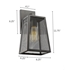 Picture of CH2D286BK12-OD1 Outdoor Sconce