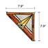 Picture of CH3P430AM08-CGP Corner Window Panel