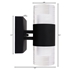 Picture of CH7Q001BK10-LW2 LED In/Outdoor Wall Sconce