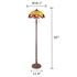 Picture of CH3T083AV18-FL2 Floor Lamp