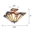 Picture of CH3T168BM14-UF2 Semi-Flush Ceiling Fixture