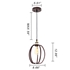 Picture of CH6D810RB08-DP1 Mini Pendant