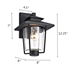 Picture of CH2S203BK12-OD1 Outdoor Wall Sconce