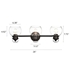 Picture of CH2S123RB26-BL3 Bath Light