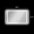 Picture of CH9M010BL39-HRT LED Mirror