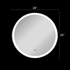 Picture of CH9M074EB24-RND LED Mirror