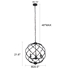 Picture of CH6H807BK19-UP3 Inverted Pendant