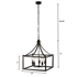 Picture of CH6H805AW20-UP5 Inverted Pendant