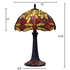 Picture of CH3T471RD12-TL1 Table Lamp