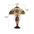 Picture of CH3T353BV16-DT3 Double Lit Table Lamp