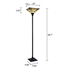 Picture of CH33293MS14-TF1 Torchiere Floor Lamp