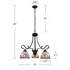 Picture of CH3T381VB25-DD3 Mini Chandelier