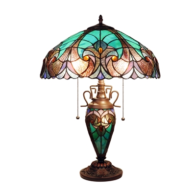 Picture of CH16780VG16-DT3 Double Lit Table Lamp