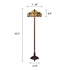 Picture of CH3T517AV18-FL2 Floor Lamp