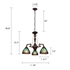 Picture of CH18780VG24-DC3 Mini Chandelier