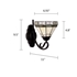 Picture of CH3T315MI07-WS1 Wall Sconce