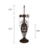 Picture of CH3T453BF18-DT3 Double Lit Table Lamp